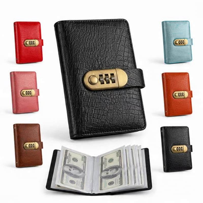 💵100 Transparent Pocket Currency Collectors Album