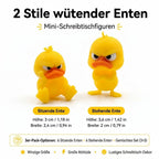 😠 Schreibtischfigur „Wütende Ente“ – Verleihe deinem Schreibtisch eine freche Note! 🐥