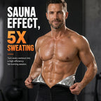 🏃‍♂️ LIMITED-TIME 50% OFF! ✨ Men's Waist Trainer Sweat Belt – Compression, Trimmer, Sauna Effect ✨