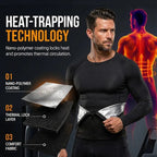 🏃‍♂️ LIMITED-TIME 50% OFF! ✨ Men's Waist Trainer Sweat Belt – Compression, Trimmer, Sauna Effect ✨