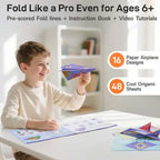 ⏰Creative DIY Paper Airplane Set For Kids
