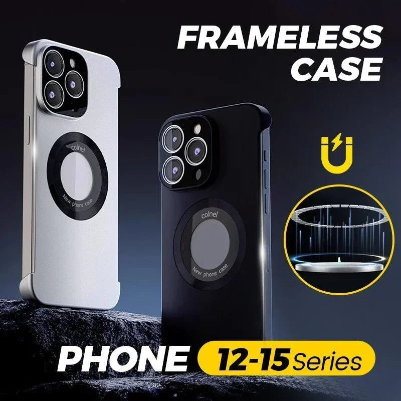 Frameless Case for Phone 12-15 Series