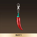 🌶️ Emergency Survival Keychain Lighter with Permanent Matches🔥