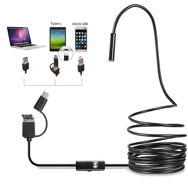 ⏰🔥LIMITED TIME 50% OFF!🔥50K+ SOLD!3 In 1 Endoscope