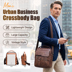 💐Business Men’s Casual Crossbody Bag – Sleek Style for Work & Travel 🕶️💼