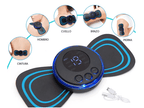 Portable Massager with 8 Modes and LCD Screen - Mini Muscle Stimulator for Pain Relief