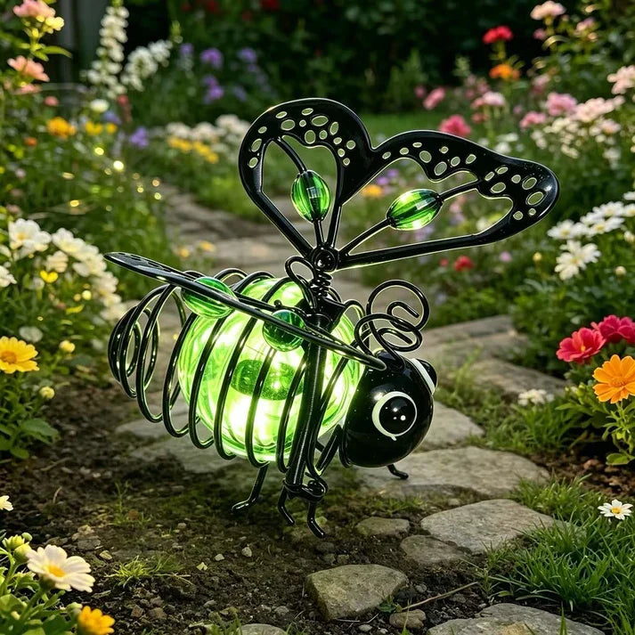 ⏰🔥LIMITED TIME 50% OFF!🔥50K+ SOLD! Solar-powered hanging bee lamp🌞🌜