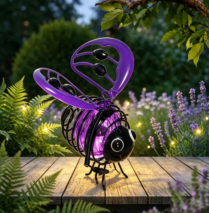 ⏰🔥LIMITED TIME 50% OFF!🔥50K+ SOLD! Solar-powered hanging bee lamp🌞🌜