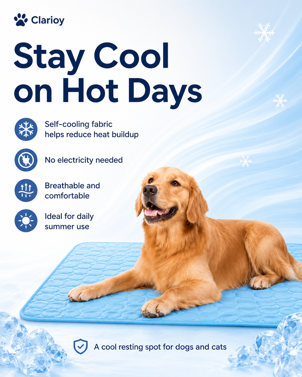 🔥Summer Hot Sale 49% OFF🧊Premium Cooling Mat For Pet