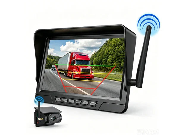 🔥Hot Sale ＆ 50％ Off🔥7-Inch HD Wireless Backup Camera System
