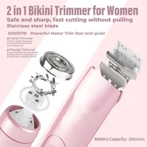 🔥Comfort 2 in 1 Electric Lady Shaver,Best Gifts