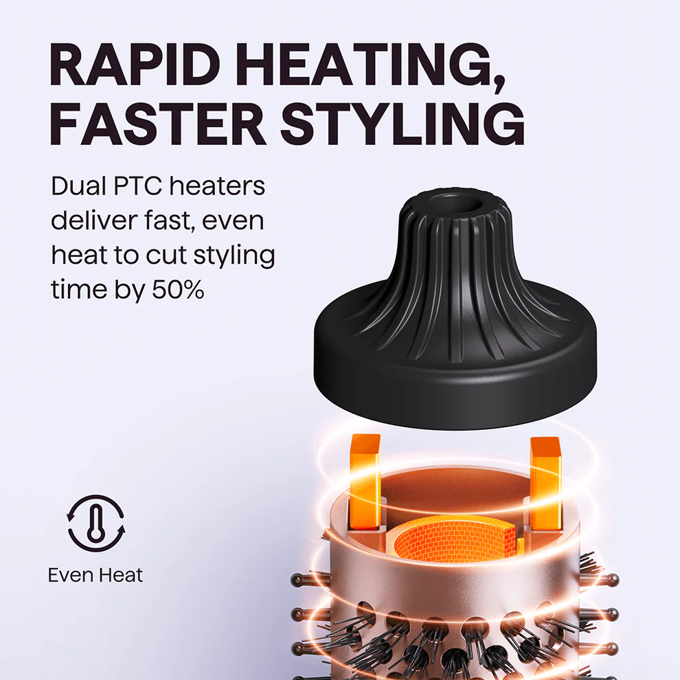 🔥🏝️Hote Sale-Up to 50% OFF💇‍♀️✨2-in-1 Hair Fluffy Styling Comb✨Fluffy Volume in Minutes