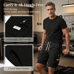 ⏳LAST DAY SALE 50% OFF !!📢Men's Casual Drawstring Capri Cargo Pants