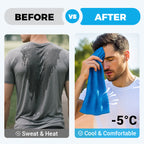 💦Summer Hot Sale - BUY 1 GET 1 FREE!!⚡50K+ SOLD!❄️Cold Sweat Towel You Can Use Anywhere, Anytime! Reusable Soft Absorbent Cooling Portable