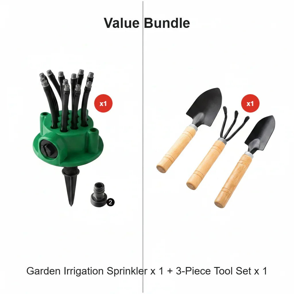 ⏰🔥LIMITED TIME 50% OFF!🔥50K+ SOLD!Precision Irrigation Sprinkler – 360° multi‑directional, custom spray patterns. Gentle on delicate plants. Save water, grow better. 🌱✅
