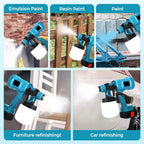 🛠️ 60% OFF NOW! 🎨 Cordless Electric Paint Sprayer – HVLP Tech, Even Coating & Perfect for DIY & Gifts 🎁