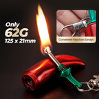 🌶️ Emergency Survival Keychain Lighter with Permanent Matches🔥