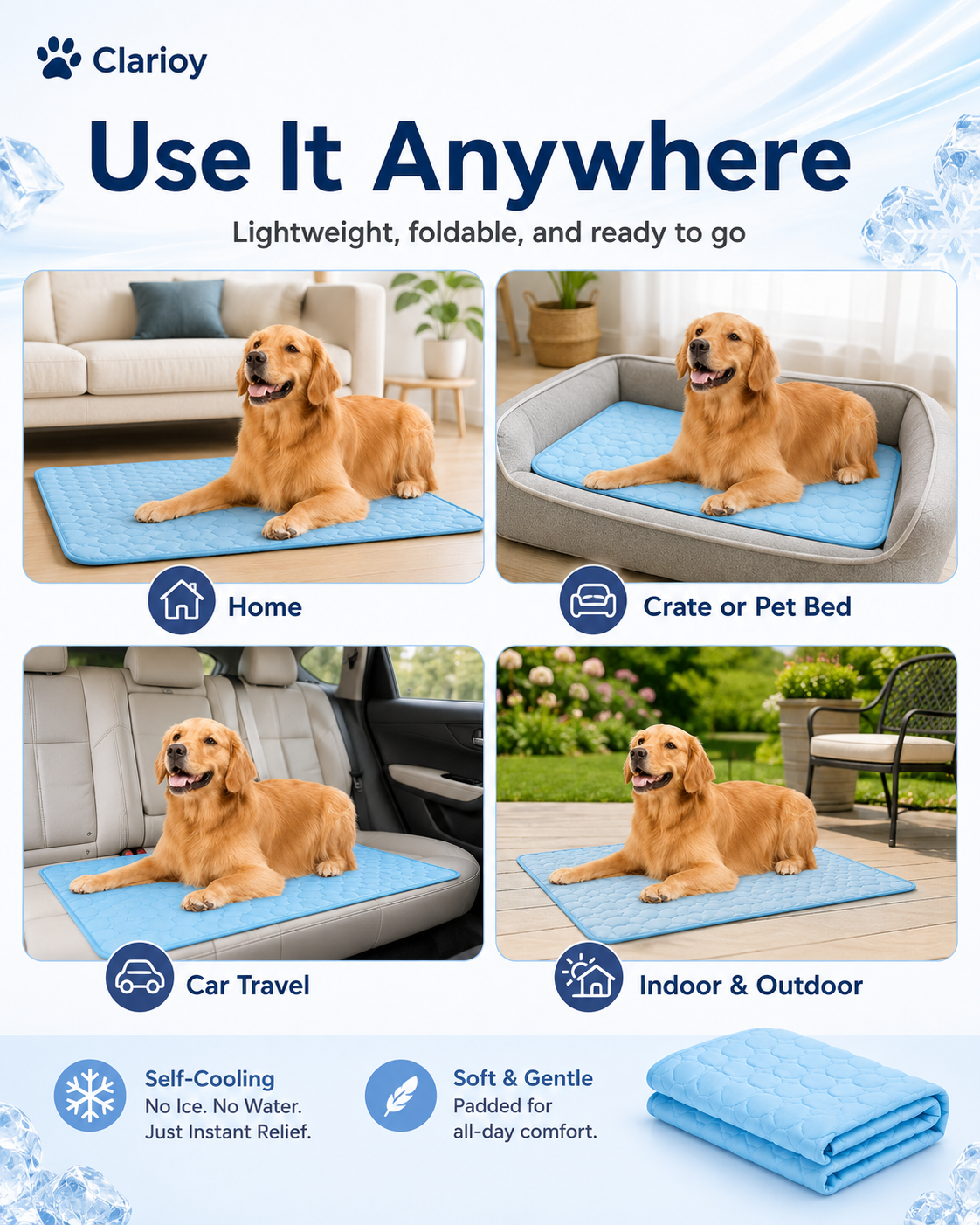 🔥Summer Hot Sale 49% OFF🧊Premium Cooling Mat For Pet