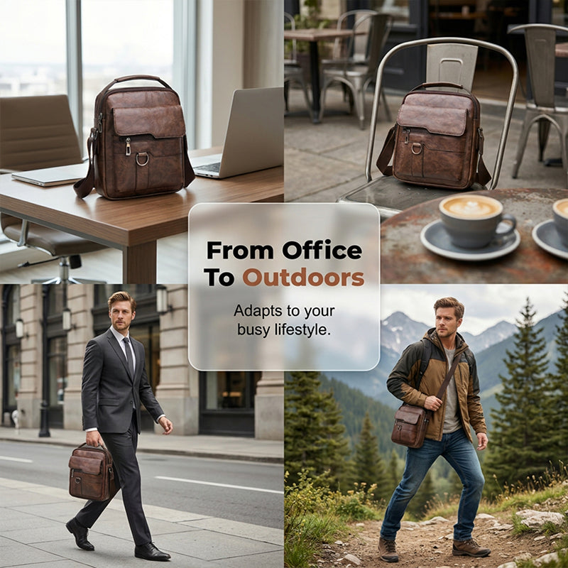 💐Business Men’s Casual Crossbody Bag – Sleek Style for Work & Travel 🕶️💼