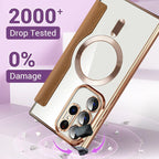 📱2024 New leather textured flip mobile phone case for Samsung