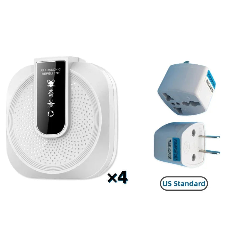 ⏳Limited-time 50% off⏰Ultrasonic anti-boating and rat repeller is powerful - 360° smart technology🔉🐀
