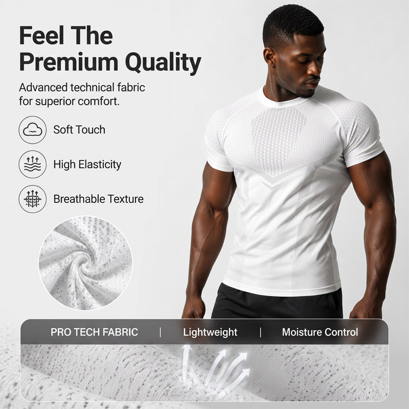 Men's Breathable Quick Dry Workout T-Shirt