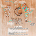 DIY Suncatcher Kit – Make Your Own Rainbow Sun Catcher – Giftable Craft Kit for Adults & Teens