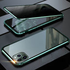 ✨ LAST DAY SALE 50% OFF ✨Magnetic iPhone case with privacy glass and metal frame