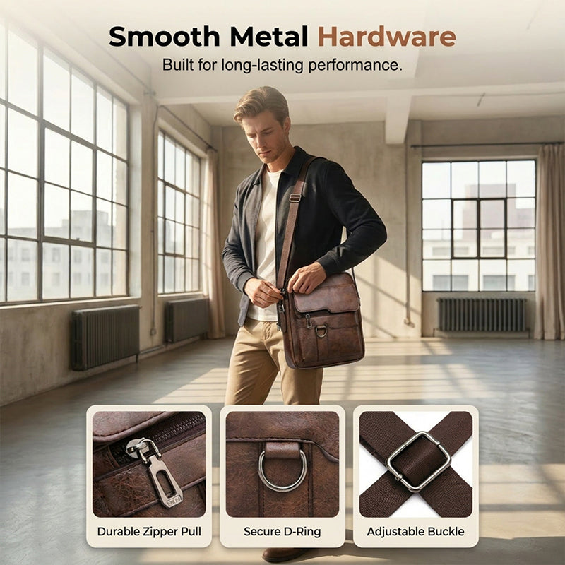 💐Business Men’s Casual Crossbody Bag – Sleek Style for Work & Travel 🕶️💼