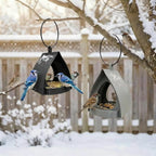📢📢50%  OFF !! ⏰Hanging Bird Feeder for Garden with Roof🐦