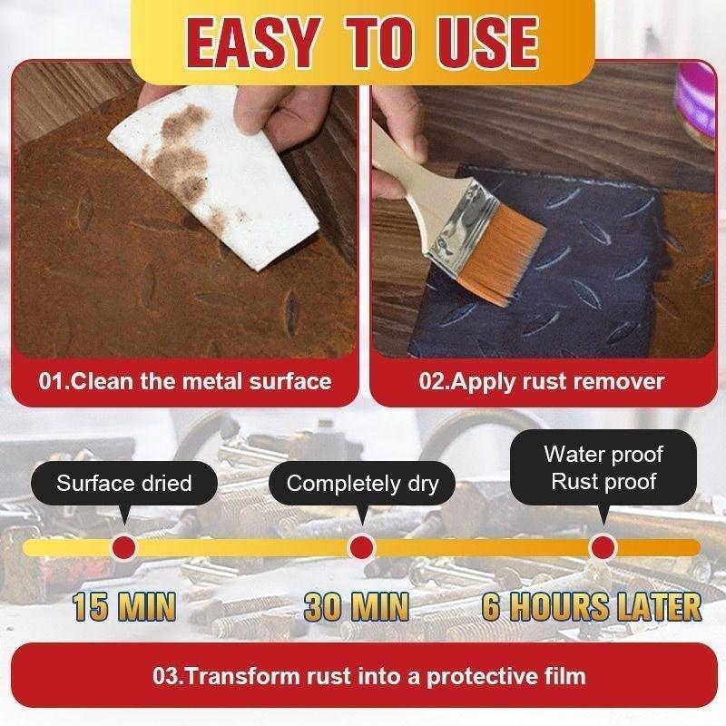Factory Outlet-Water-based metal rust preventer and remover