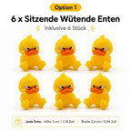 😠 Schreibtischfigur „Wütende Ente“ – Verleihe deinem Schreibtisch eine freche Note! 🐥