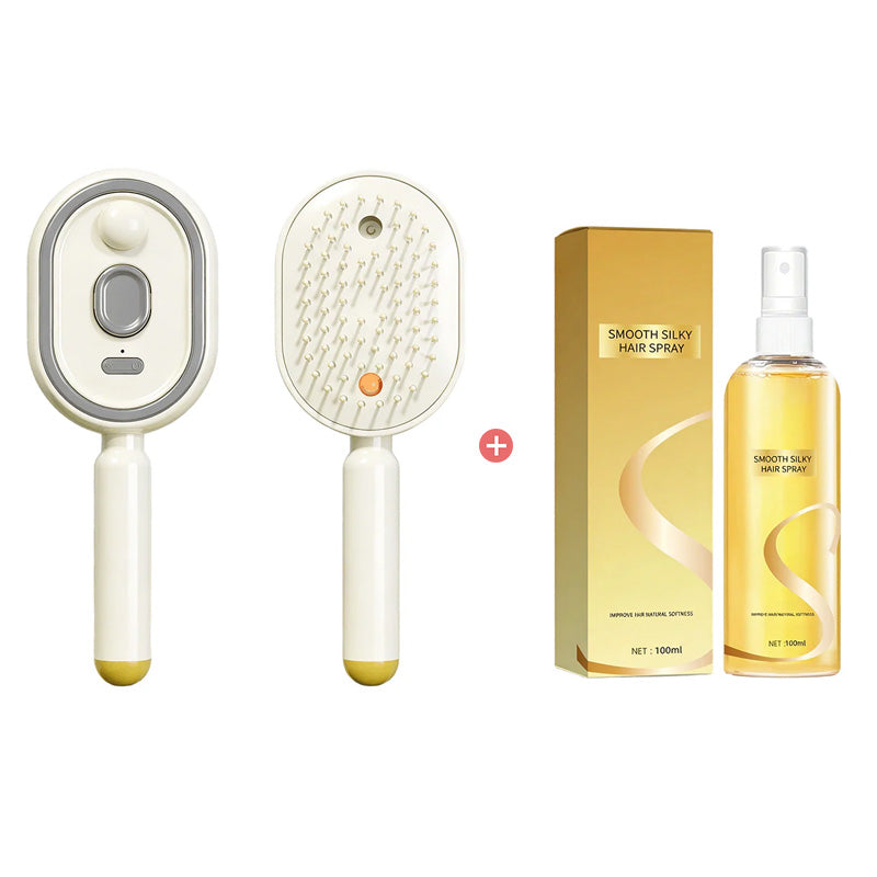 📢📢53% OFF!! ⏰✨Electric hairbrush with spray and massage🔥