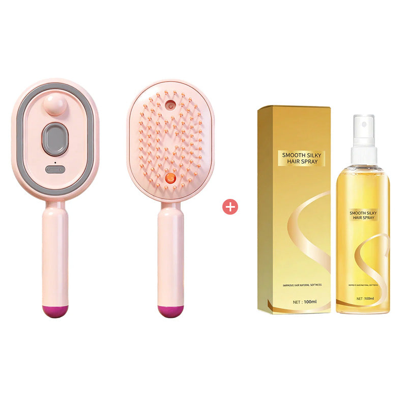 📢📢53% OFF!! ⏰✨Electric hairbrush with spray and massage🔥