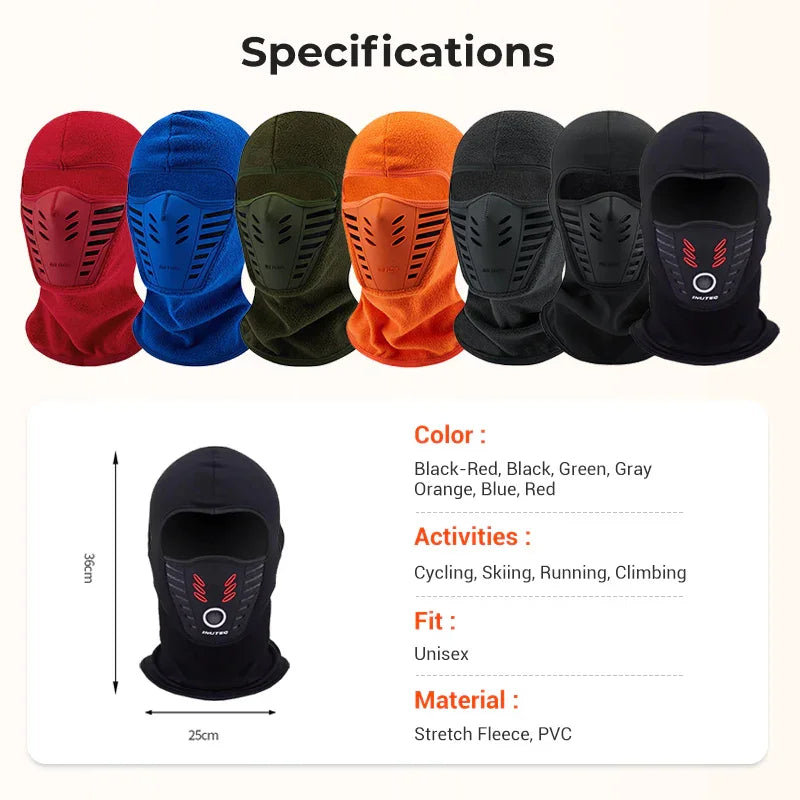 ⏰🔥LIMITED TIME 50% OFF!🔥50K+ SOLD!Unisex Windproof Winter Warm Full Face Mask✨️ ULTIMATE FACE DEFENDER!