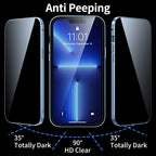 ✨ LAST DAY SALE 50% OFF ✨Magnetic iPhone case with privacy glass and metal frame