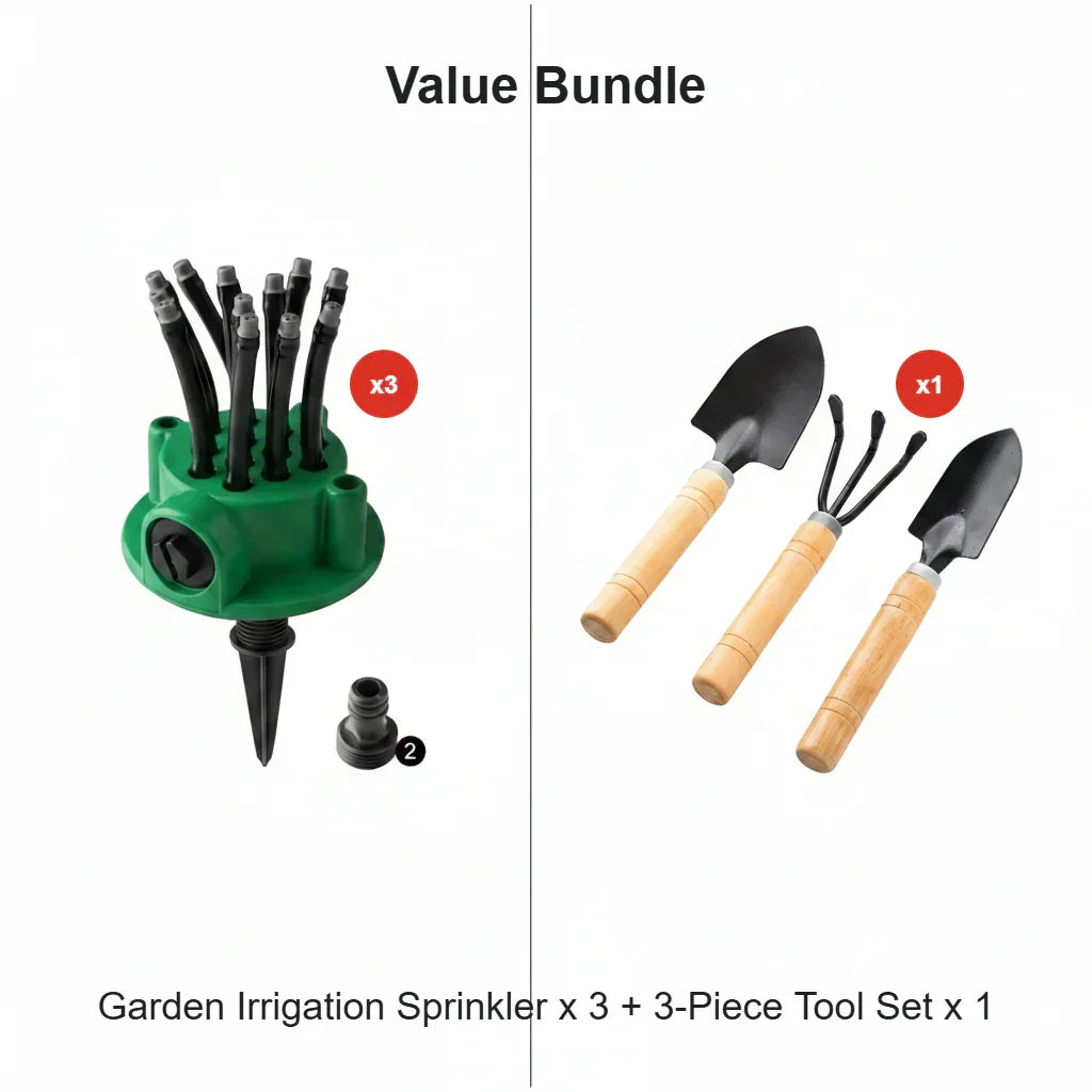 ⏰🔥LIMITED TIME 50% OFF!🔥50K+ SOLD!Precision Irrigation Sprinkler – 360° multi‑directional, custom spray patterns. Gentle on delicate plants. Save water, grow better. 🌱✅