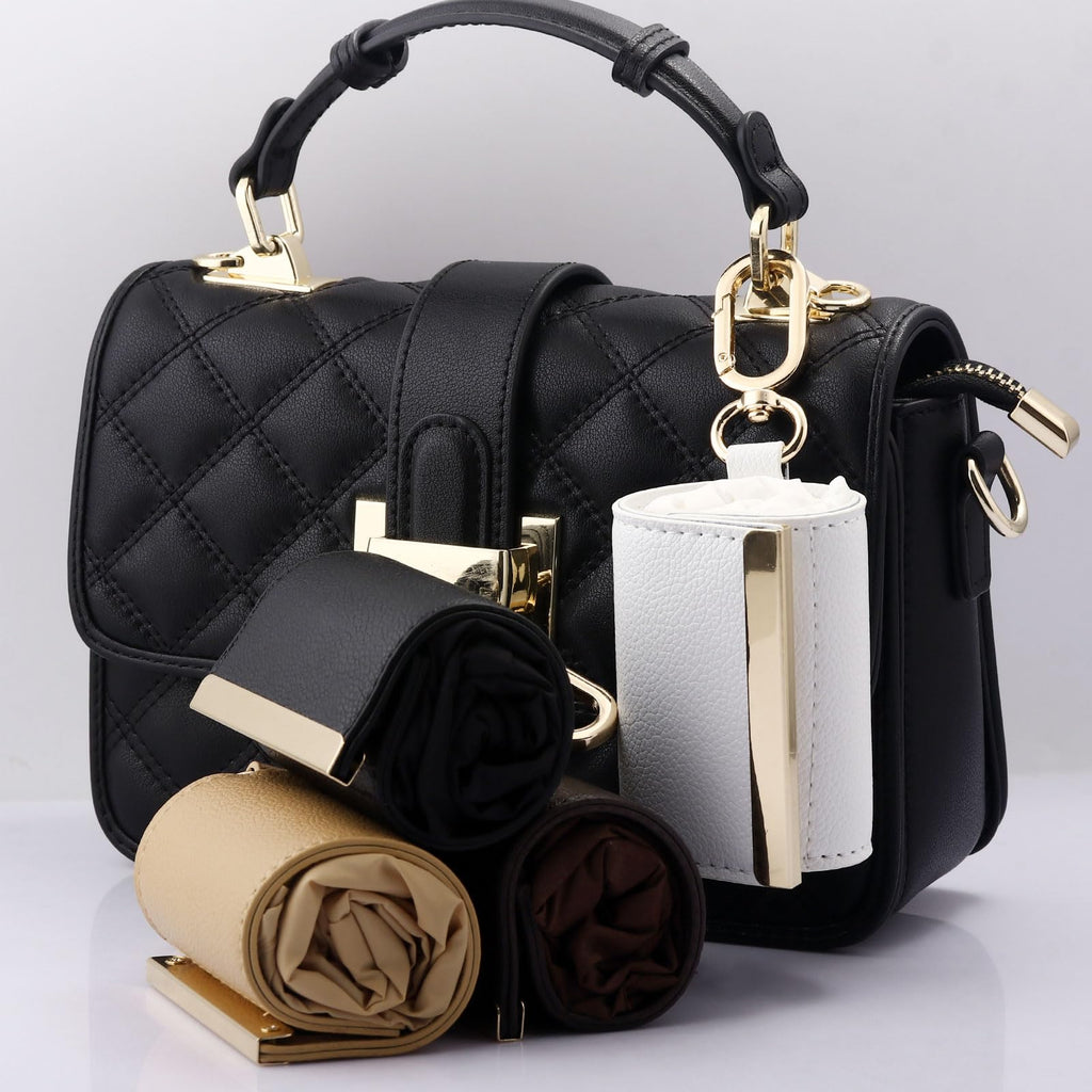 👜✨Foldable Shopping Bag Keychain Eco-Friendly Reusable Tote Bag