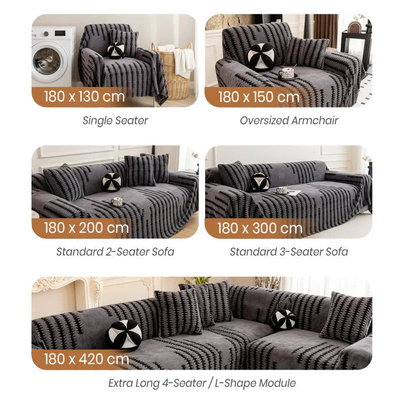 🔥NEW YEAR 50% OFF Sale!🔥Soft Plush Non-Slip Couch Cover