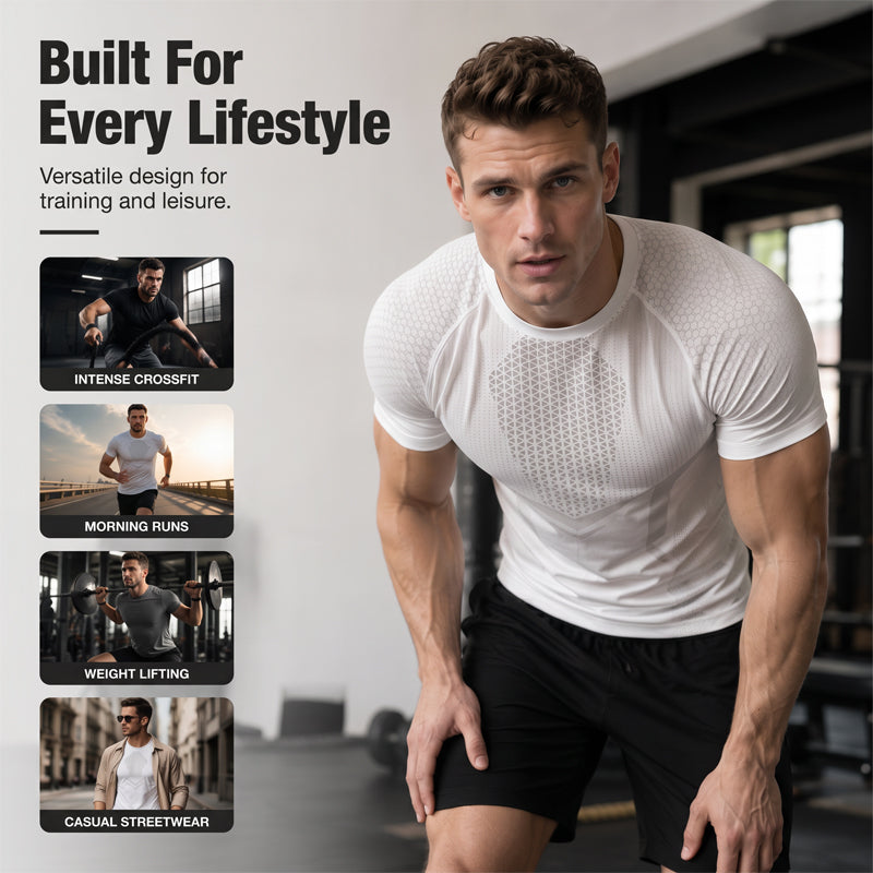 Men's Breathable Quick Dry Workout T-Shirt