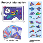 ⏰Creative DIY Paper Airplane Set For Kids