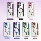 📱2024 New leather textured flip mobile phone case for Samsung