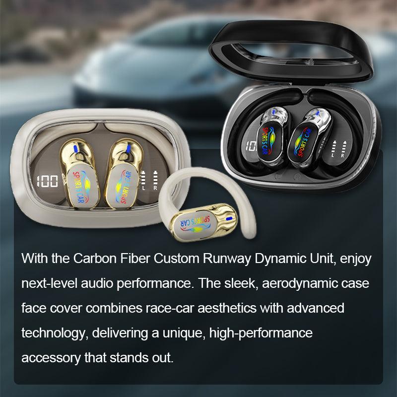 Waterproof Open Ear Earbuds with Noise Cancelling