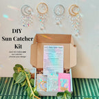 DIY Suncatcher Kit – Make Your Own Rainbow Sun Catcher – Giftable Craft Kit for Adults & Teens