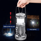 ⏰🔥LIMITED TIME 50% OFF!🔥50K+ SOLD!6 in 1 Portable Solar LED Camping Lantern