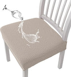 🎅🔥 Waterproof Jacquard Chair Covers! Durable, Stylish & Easy-Clean 🪑✨