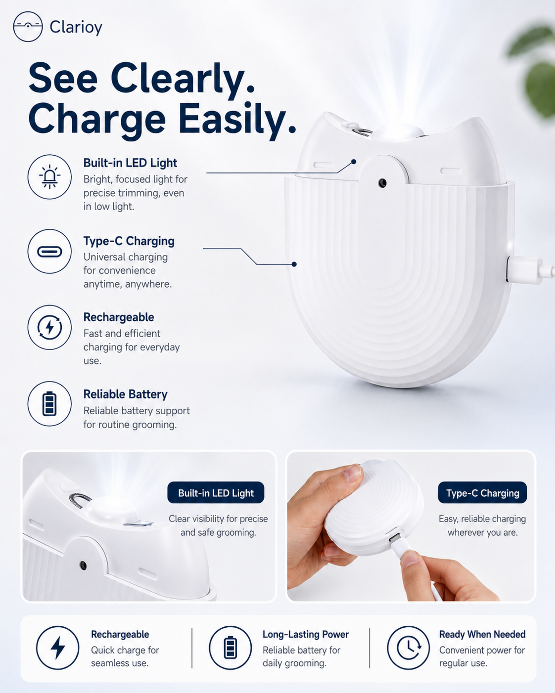 ⏰🔥LIMITED TIME 50% OFF!🔥50K+ SOLD! Electric Automatic Nail Clipper