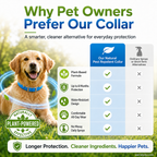 ⏰🔥LIMITED TIME 50% OFF!🔥50K+ SOLD! Natural Essential Oil Pet Pest Repellent Collar