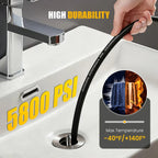 🚿 5800 PSI sewer cleaning kit – Rotating nozzle and reinforced hose for unclogging pipes 🛠️✨ – Free shipping