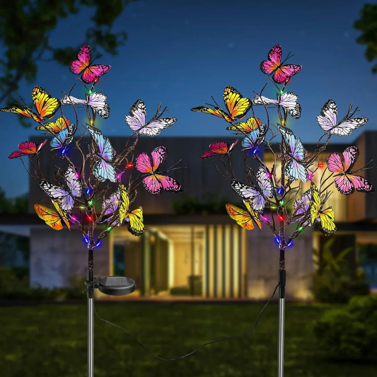 🔥2026 New Arrivals: 50% Off for a Limited Time!🔥🦋Hot Sale Offers-Solar Outdoor Butterfly Lights💐